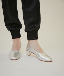 ADAM ET ROPE' | 【公式サイト限定・雑誌掲載】【MARTINIANO（マルティニアーノ）】HIGH GLOVEシルバー(パンプス)