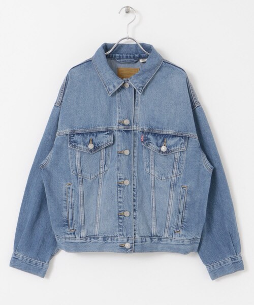 URBAN RESEARCH DOORS（アーバンリサーチドアーズ）の「Levi’s　90s TRUCKER（デニムジャケット・レディース・ライトインディゴ/ブラック・S）」の17枚目の写真