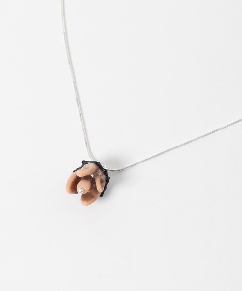 かぐれ（カグレ）の「Sisi Joia　KNOS NECKLACE（ネックレス・レディース・BEIGEBLACK・One）」の4枚目の写真