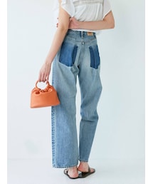 Ungrid | リメイクデザインルーズデニム(デニムパンツ)