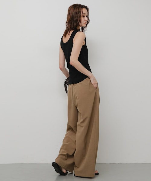 SENSE OF PLACE by URBAN RESEARCH(センスオブプレイスバイアーバンリサーチ)の「2WAYヘンリータンクトップ(タンクトップ・レディース・OFF WHITE/BLACK/L.GRAY・One)」の15枚目の写真