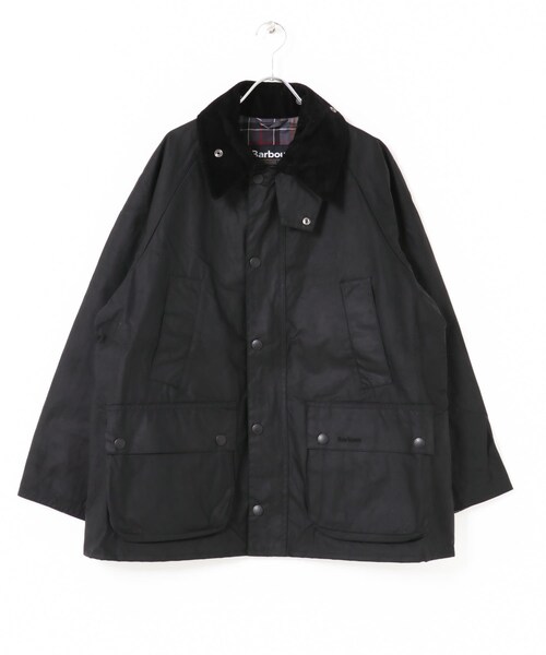 URBAN RESEARCH DOORS（アーバンリサーチドアーズ）の「Barbour　OS BEDALE WAX JACKET（テーラードジャケット・メンズ・SAGE/BLACK・36/38/40）」の4枚目の写真