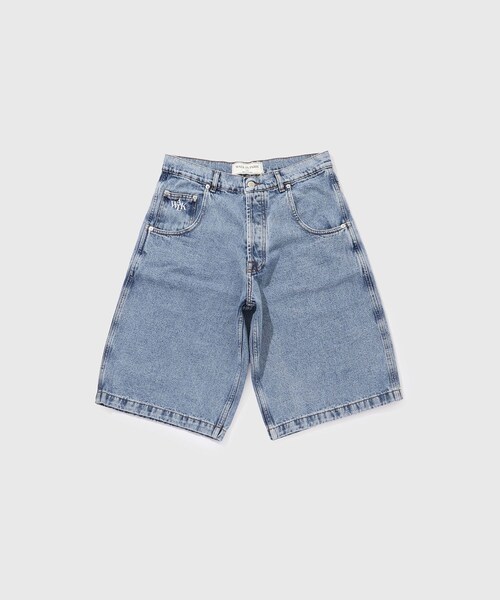 ADAM ET ROPE'（アダムエロペ）の「【WALK IN PARIS/ウォーク イン パリス】Light blue baggy jean shorts（デニムパンツ・メンズ・ブルー系・30/32）」の3枚目の写真
