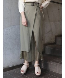 MURUA | ヘムシアーラップスカート(スカート)