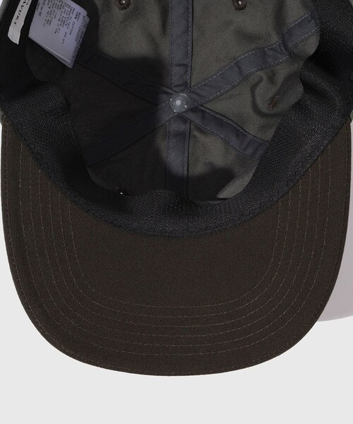 ADAM ET ROPE'(アダムエロペ)の「【KIJIMA TAKAYUKI/キジマ タカユキ】2TONE 6PANEL CAP(キャップ・メンズ・チャコール・F)」の6枚目の写真