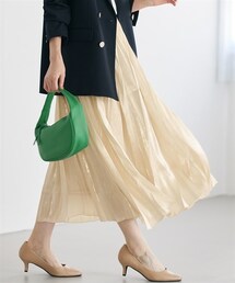 nissen | シャイニープリーツスカート【OtonaSMILE】(スカート)