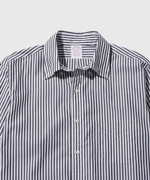 ADAM ET ROPE'(アダムエロペ)の「《別注》【Brooks Brothers/ブルックス ブラザーズ】EX NOIR STRIPE BD SHIRTS(シャツ/ブラウス・メンズ・ブラック系・L/M/S)」の12枚目の写真