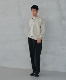 URBAN RESEARCH DOORS | 『仁村紗和さん着用』『UR TECH』完声2タックワイドトラウザー(その他パンツ)