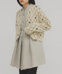 KBF | ウエストタックロングシャツ(シャツ/ブラウス)