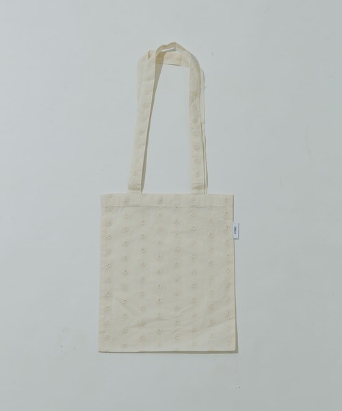 SMELLY（スメリー）の「プリントトートバッグS（トートバッグ・レディース・CHERRY/STRIPE/CHECK/DOT/FLOWER/EMBROIDERY・S）」の9枚目の写真