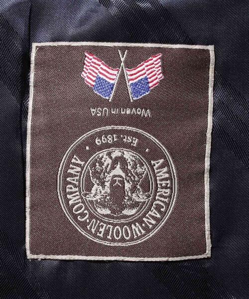 ADAM ET ROPE'(アダムエロペ)の「【Brooks Brothers/ブルックスブラザーズ】BLZ 1818 SACK 3B HOOK HL USA TRAD(テーラードジャケット・メンズ・ネイビー・38/40/42)」の13枚目の写真