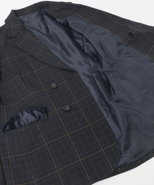 URBAN RESEARCH ROSSO（アーバンリサーチロッソ）の「チェックテーラードフォルムジャケット（ブルゾン・レディース・BEIGECHECK/NV CHECK・36/38）」の8枚目の写真