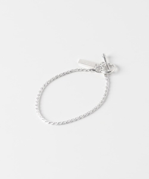 URBAN RESEARCH（アーバンリサーチ）の「『別注』XOLO×URBAN RESEARCH　French Rope Bracelet（ブレスレット・メンズ・SILVER・19）」の3枚目の写真