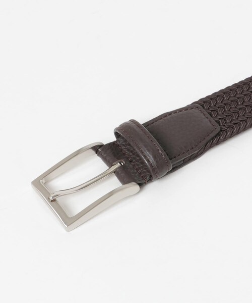 URBAN RESEARCH DOORS(アーバンリサーチドアーズ)の「LIFE STYLE TAILOR イタリアンメッシュベルト(ベルト・メンズ・BROWN/BLACK/NAVY・FREE)」の8枚目の写真