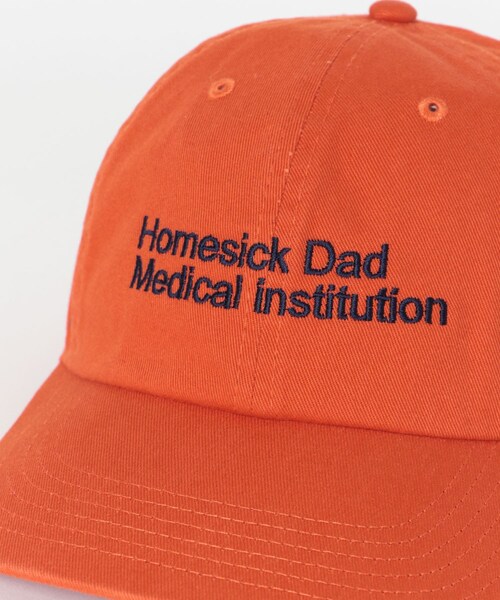 URBAN RESEARCH(アーバンリサーチ)の「Wide Dad HOMESICK DAD CAP(キャップ・メンズ・BLACK/ORANGE・Free)」の11枚目の写真