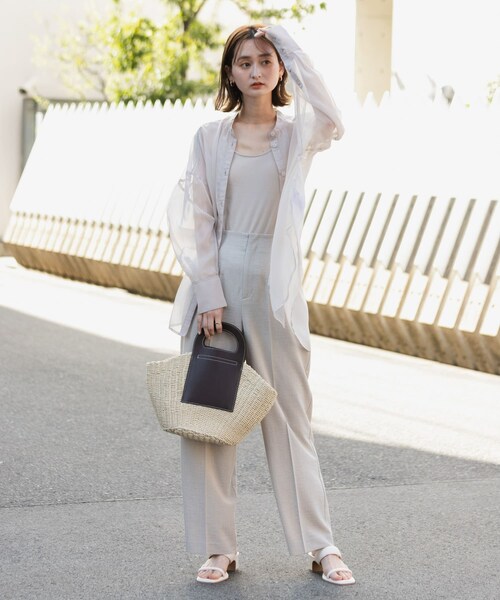 SENSE OF PLACE by URBAN RESEARCH（センスオブプレイスバイアーバンリサーチ）の「ダブルバンドサンダル（サンダル・レディース・BLACK/IVORY/LIME YEL・S/M/L）」の6枚目の写真