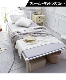 nissen | 姫系パイプベッド(家具)