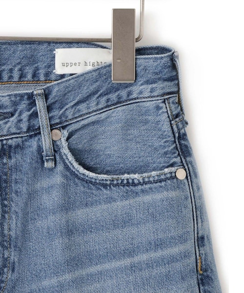 ADAM ET ROPE'（アダムエロペ）の「【upper hights（アッパー ハイツ）】THE LAUREN（デニムパンツ・レディース・キナリ系/ブルー・22/23/24/25）」の13枚目の写真