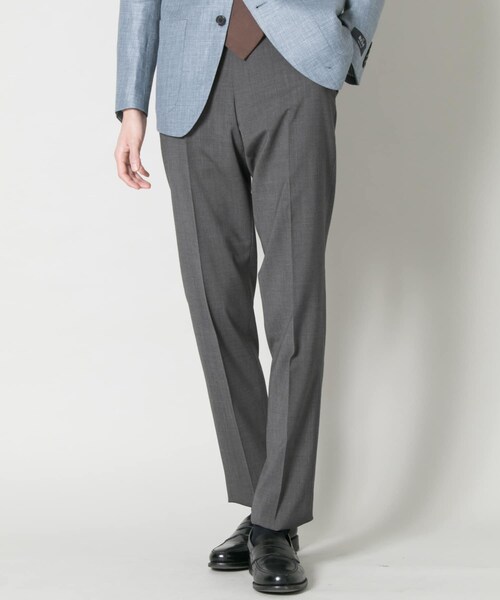 URBAN RESEARCH(アーバンリサーチ)の「URBAN RESEARCH Tailor クールマックスウールパンツ(スラックス・メンズ・GRAY/NAVY/CHARCOAL・42/44/46/48/50)」の4枚目の写真