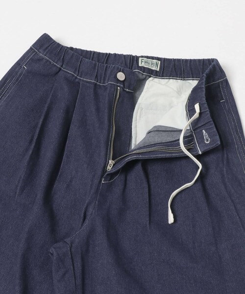 URBAN RESEARCH DOORS(アーバンリサーチドアーズ)の「FORK&SPOON TCデニムイージーパンツ(その他パンツ・メンズ・BLACK/BLUE・4/5)」の8枚目の写真