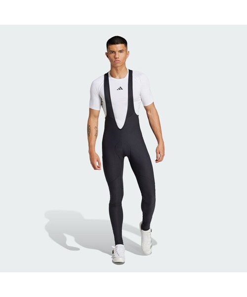新品 adidas ウィンターエッセンシャルズ パデッド サイクリングビブタイツ adidas（アディダス）の「ウィンター エッセンシャルズ パデッド