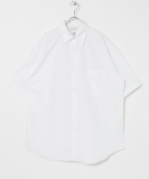 URBAN RESEARCH（アーバンリサーチ）の「new basic　THOMAS MASON SHORT-SLEEVE OVER SHIRTS（シャツ/ブラウス・メンズ・WHITE/ROYAL/SAX/DARK GREEN/STRIPE・S/M/L/XL）」の14枚目の写真