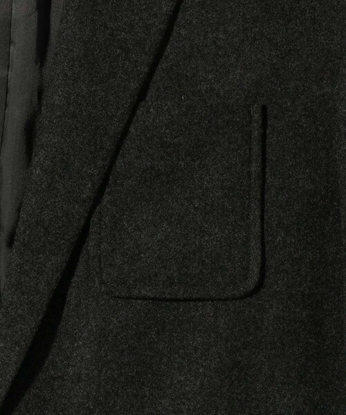 ADAM ET ROPE'(アダムエロペ)の「【ANOTHER OFFICE/アナザーオフィス】Santiago Cashmere Sports Jacket(テーラードジャケット・メンズ・ブラック/チャコール・1/2)」の10枚目の写真