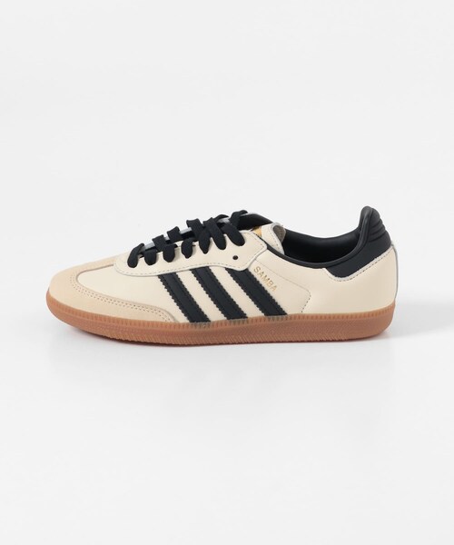 KBF(ケイビーエフ)の「adidas SAMBA OG(スニーカー・レディース・CRM WHITE/MAROON・23.5/24.5)」の4枚目の写真
