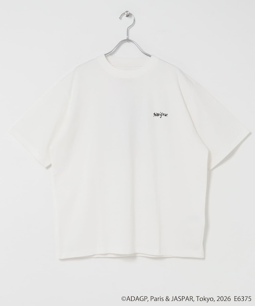 URBAN RESEARCH DOORS(アーバンリサーチドアーズ)の「『別注』Savignac×DOORS プリントTシャツ(Tシャツ/カットソー・メンズ・WHITE1/WHITE2/IVORY/WHITE3/TOP GRAY1/CHARCOAL2/CHARCOAL1/TOP GRAY2/MOCHA/OATMEAL/BLUE/LIGHT BLUE/NAVY/LAVENDER/VERMILLION・M/L/XL)」の19枚目の写真