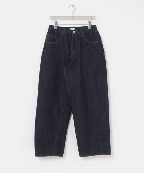 URBAN RESEARCH（アーバンリサーチ）の「CIOTA　WIDE BAGGY 5 POCKET PANTS（デニムパンツ・メンズ・DARK NAVY・30/32/34）」の8枚目の写真
