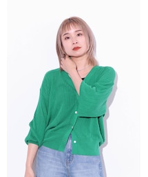 Ungrid | シアーボリュームニットカーデ(カーディガン/ボレロ)