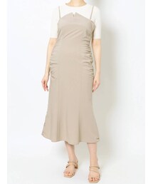 LAGUNAMOON | ギャザーナローキャミワンピース(ワンピース)