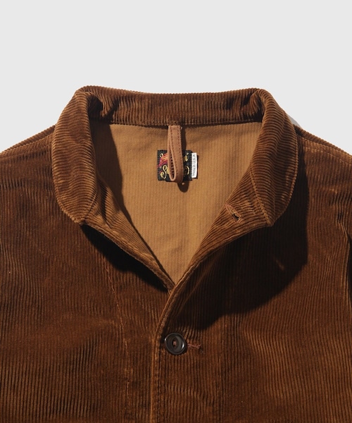 ADAM ET ROPE'（アダムエロペ）の「【Mister Freedom/ミスターフリーダム】Mattock CAMPUS BLOUSE BROWN CORDUROY（その他アウター・メンズ・ダークブラウン・40/42）」の5枚目の写真