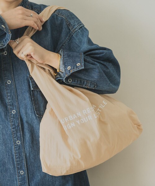 URBAN RESEARCH(アーバンリサーチ)の「パッカブルエコバッグ(その他雑貨・メンズ・BEIGE/BORDEAUX/KHAKI/GREGE/BLACK・FREE)」の13枚目の写真