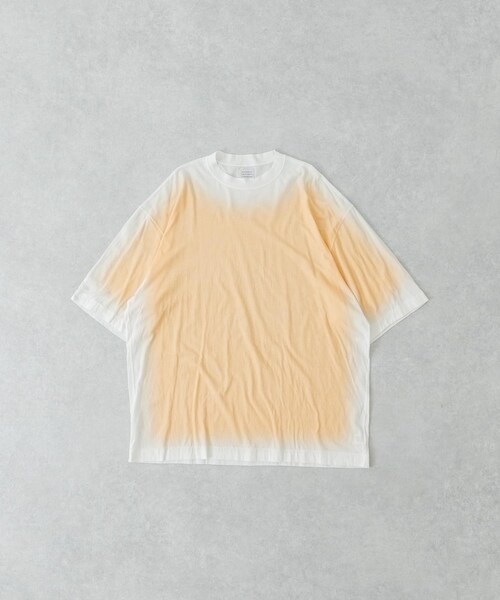 URBAN RESEARCH（アーバンリサーチ）の「GGG　Fade Print Crew-Neck Short-Sleeve T-shirts（Tシャツ/カットソー・メンズ・WHTxCHL/WHTxECR・M/L）」の9枚目の写真