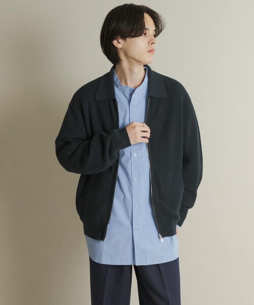 SENSE OF PLACE by URBAN RESEARCH（センスオブプレイスバイアーバンリサーチ）の「ダブルジップニットカーディガン（ニット/セーター・メンズ・GRAY/D.BLUE/RED・M/L）」の16枚目の写真