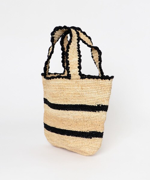 かぐれ(カグレ)の「Indego Africa ODETTE TOTE MINI(かごバッグ・レディース・NATURAL・Free)」の6枚目の写真