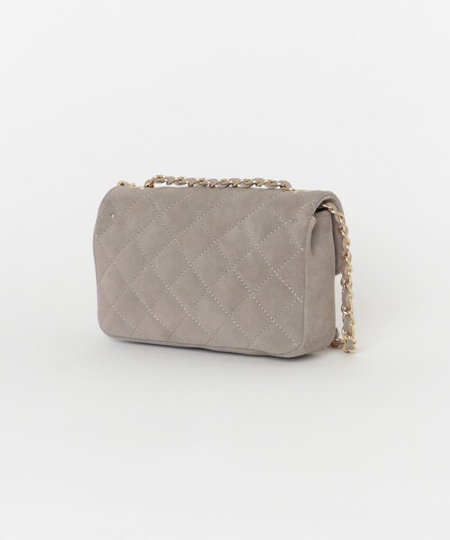 URBAN RESEARCH ROSSO（アーバンリサーチロッソ）の「AULENTTI　スエードキルティングバッグ（ショルダーバッグ・レディース・TAUPE・-）」の8枚目の写真