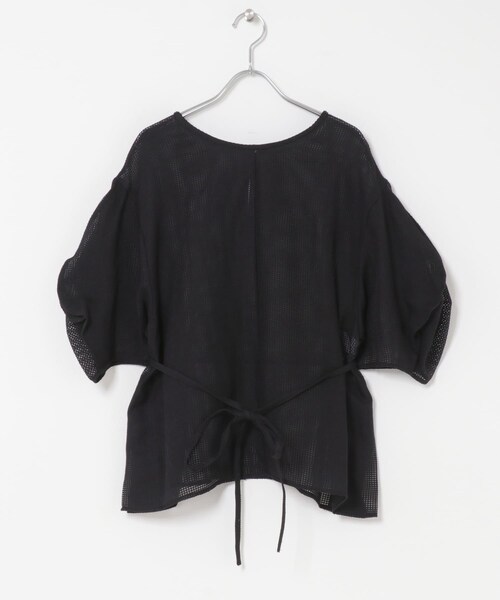 URBAN RESEARCH ROSSO（アーバンリサーチロッソ）の「CHIGNON　シアーチェックボリュームスリーブプルオーバー（シャツ/ブラウス・レディース・IVORY/BLACK/BLUE・Free）」の2枚目の写真