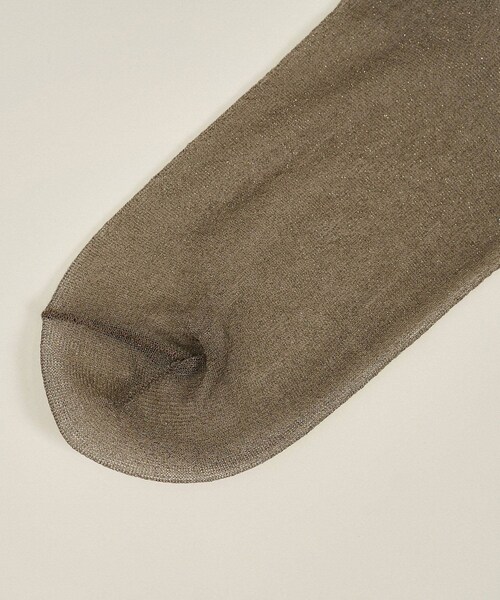 ADAM ET ROPE'（アダムエロペ）の「シアーラメソックス（ソックス/靴下・レディース・ベージュ/その他・F）」の7枚目の写真
