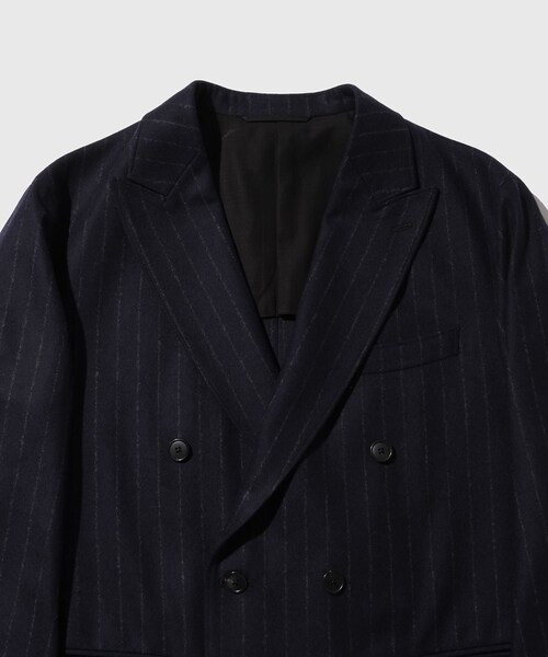 ADAM ET ROPE'（アダムエロペ）の「【HEUGN/ユーゲン】Adam Wide Stripe 6B（テーラードジャケット・メンズ・ネイビー・1/2/3/4）」の22枚目の写真