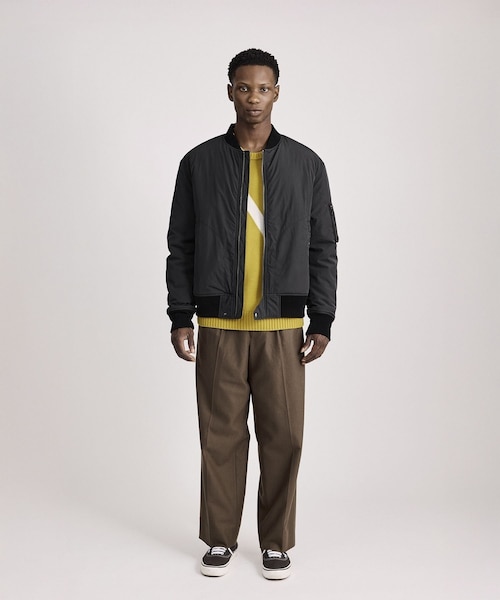 Saturdays NYC(サタデーズ ニューヨークシティ )の「Christo Bomber(ブルゾン・レディース・ブラック/ベージュ・L/M/S/XL)」の19枚目の写真