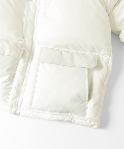 THE GOODLAND MARKET（ザグッドランドマーケット）の「KWD　BOX DOWN JACKET（その他アウター・レディース・White/Beige/Black・1）」の15枚目の写真