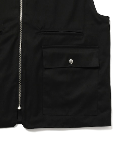 ADAM ET ROPE'（アダムエロペ）の「【WALK IN PARIS/ウォーク イン パリス】La veste sans maches（ベスト・メンズ・ブラック・L/M）」の7枚目の写真