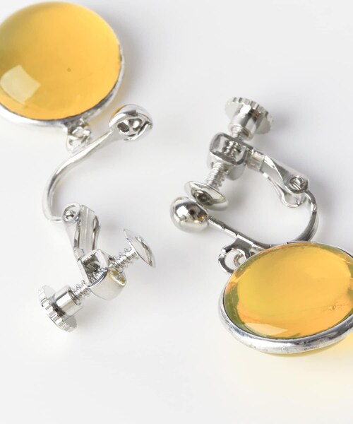 URBAN RESEARCH（アーバンリサーチ）の「Arte.m　ラグリマイヤリング（イヤリング・レディース・クリア/ブルー/グリーン/レッド/イエロー・0）」の9枚目の写真