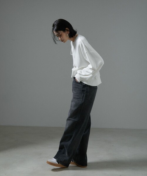 ADAM ET ROPE'(アダムエロペ)の「【J'aDoRe・店舗限定】【ERICKA NICOLAS BEGAY】ナバホパールネックレス5mm/60cm(ネックレス・レディース・シルバー・F)」の5枚目の写真