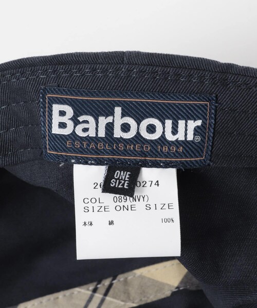 URBAN RESEARCH（アーバンリサーチ）の「Barbour　CASCADE CAP（キャップ・レディース・RASPBERRY/A GREEN/PEPPERCORN/NAVY・-）」の15枚目の写真