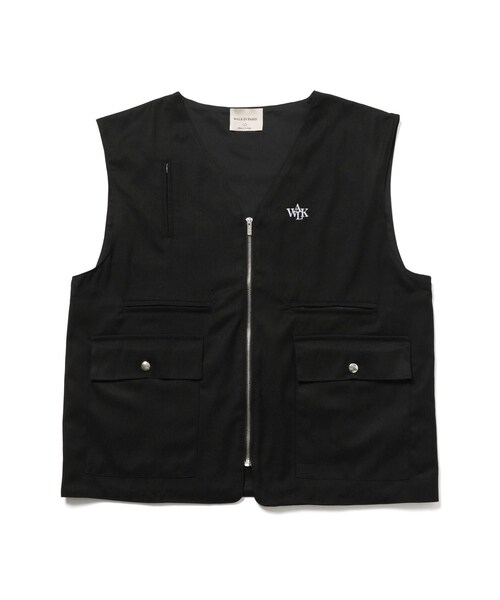 ADAM ET ROPE'（アダムエロペ）の「【WALK IN PARIS/ウォーク イン パリス】La veste sans maches（ベスト・メンズ・ブラック・L/M）」の16枚目の写真