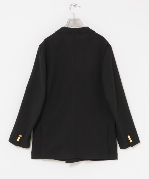 URBAN RESEARCH(アーバンリサーチ)の「COUTURE D’ADAM DOUBLE JK SUMMER TWEED(テーラードジャケット・レディース・BLACK・38)」の7枚目の写真