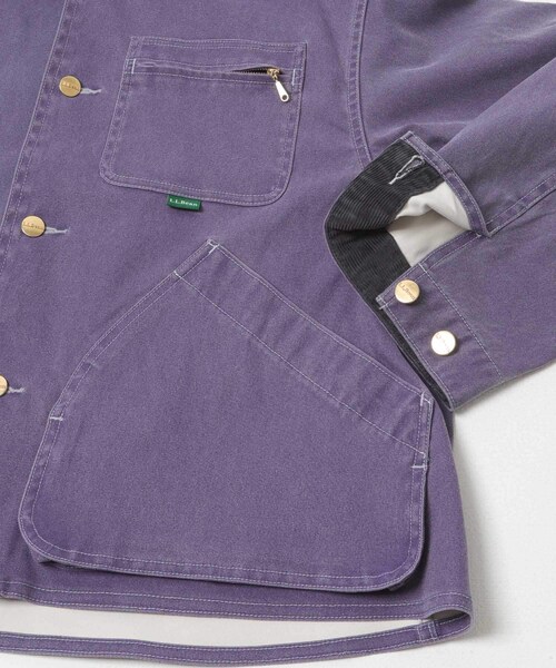 URBAN RESEARCH DOORS(アーバンリサーチドアーズ)の「L.L.Bean JAPAN EDITION HARBOR FIELD COAT(テーラードジャケット・レディース・NATURAL/FADESADDLE/SALMON/FADEBLUE・M)」の15枚目の写真